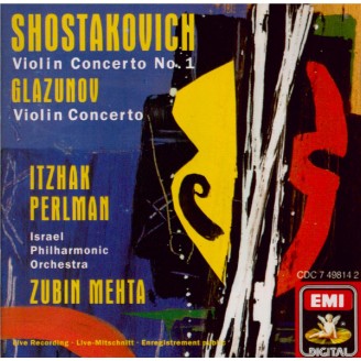 CHOSTAKOVITCH - Perlman - Concerto pour violon et orchestre n°1 en la mi